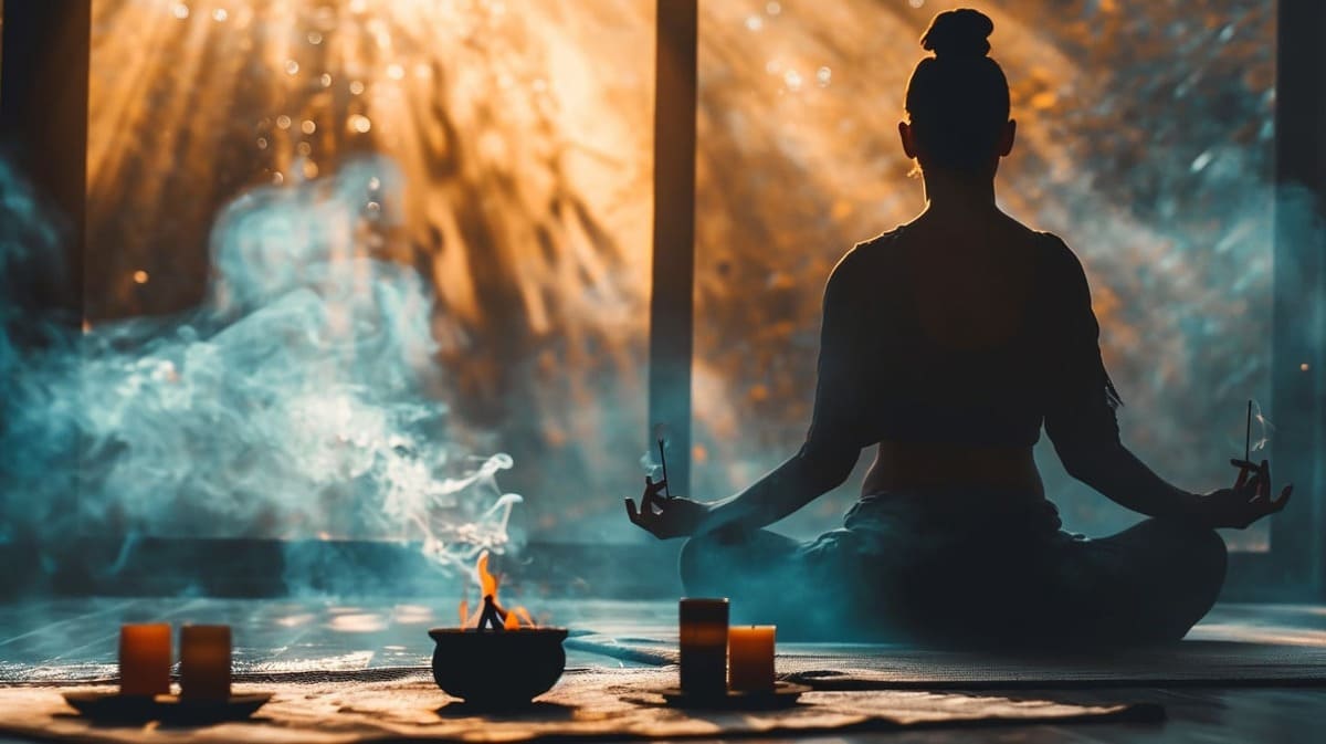 bierglas A calming image that shows a person in a meditative po f1c6659f a0e6 463c a786 23eb525bb84b Discover the Best Incense for Manifestation