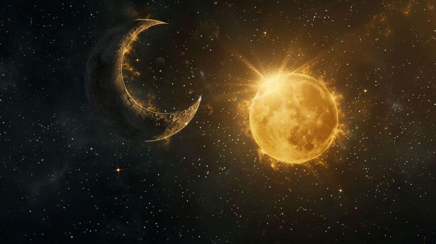 Sun and Moon - Cosmic Dance of Energies
